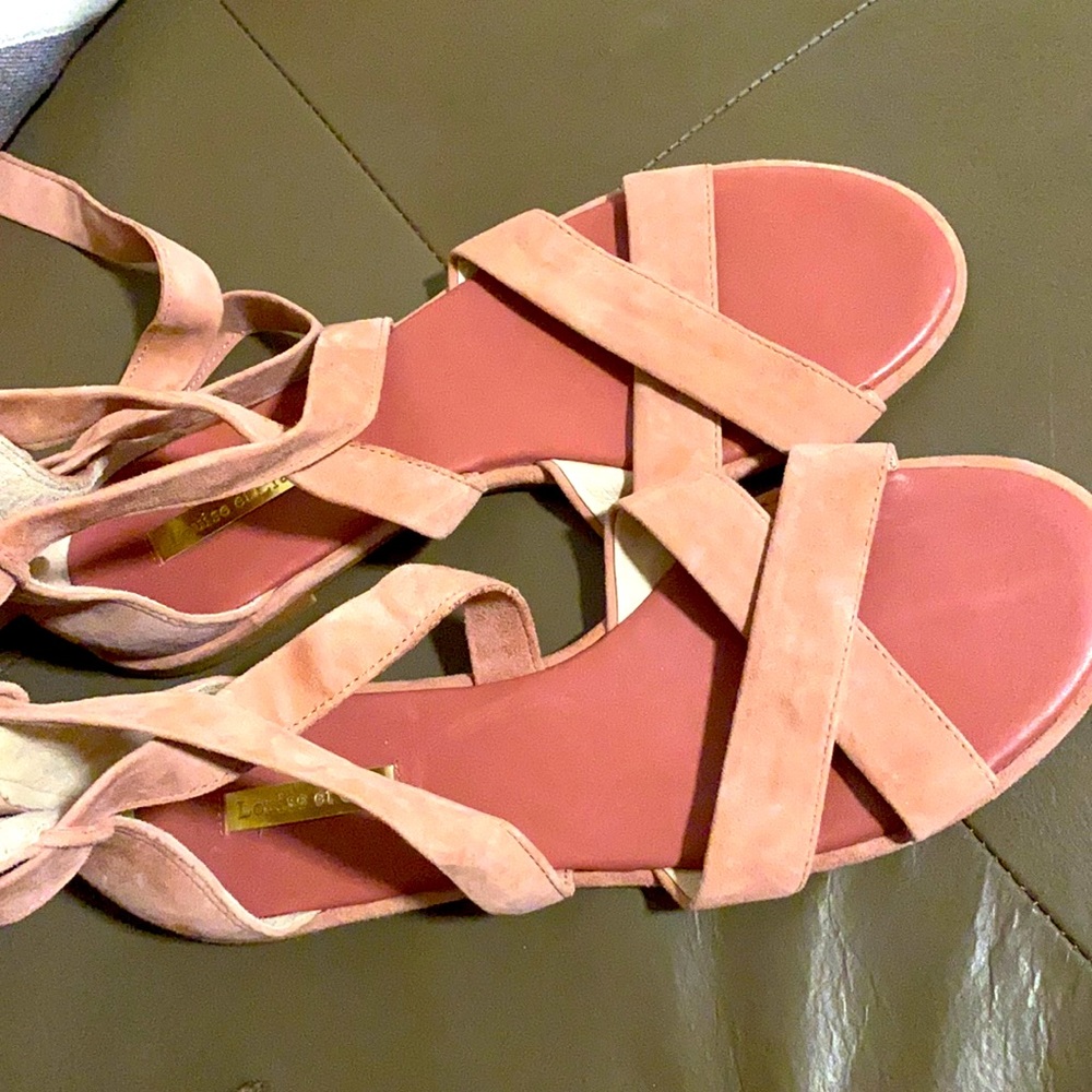 Louise et Cie Pink Sandals size 8.5